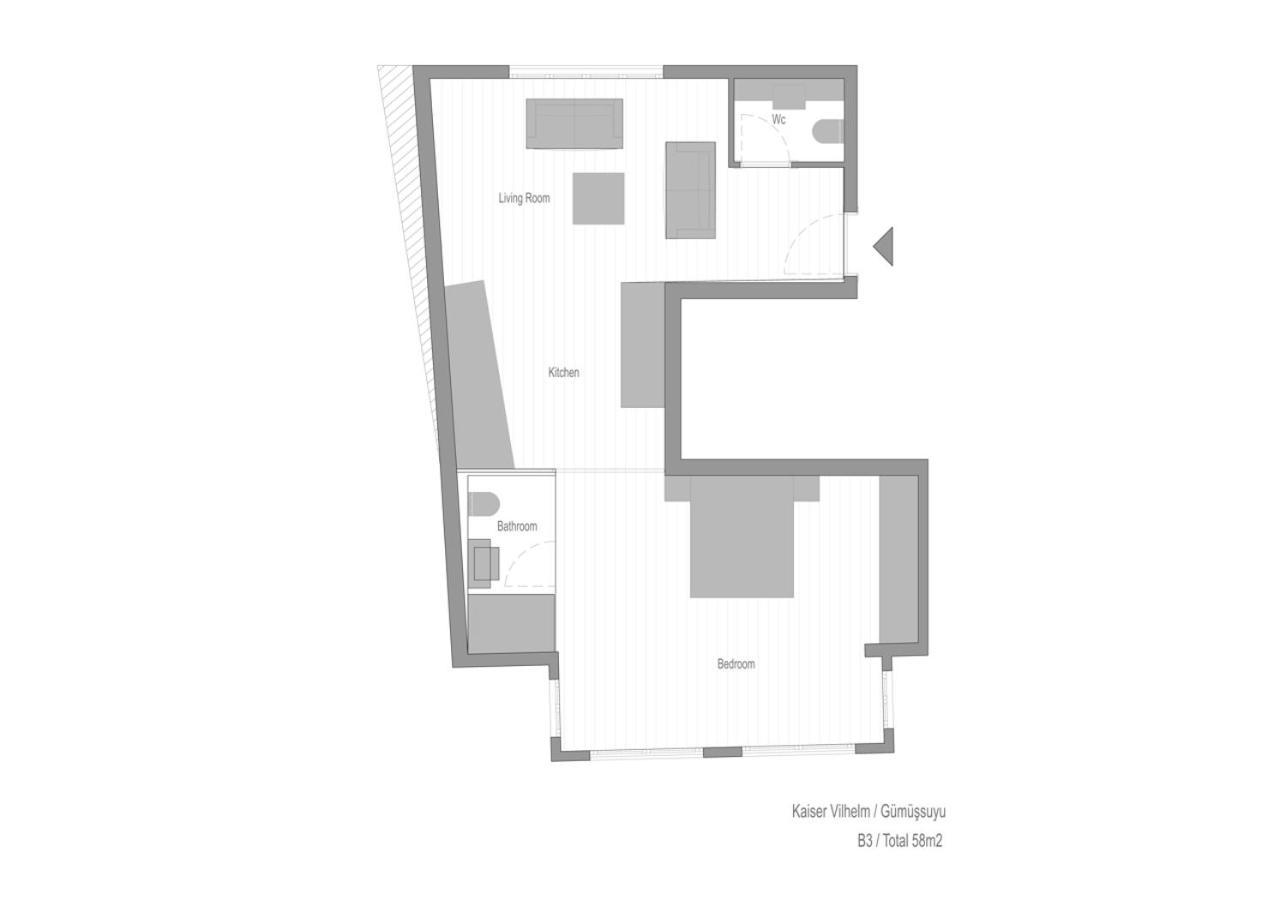 דירות איסטמבול X Flats Vilhelm מראה חיצוני תמונה
